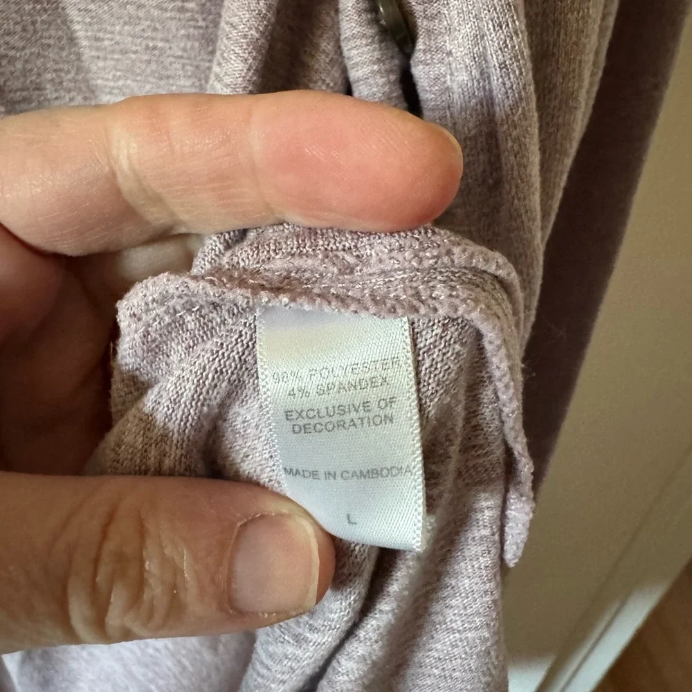 Cuddl Duds Long Cardigan‎ Size Large